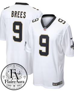 White Drew Brees Jersey