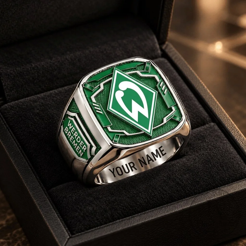 Werder Bremen Bundesliga Football Club Personalized Championship Ring