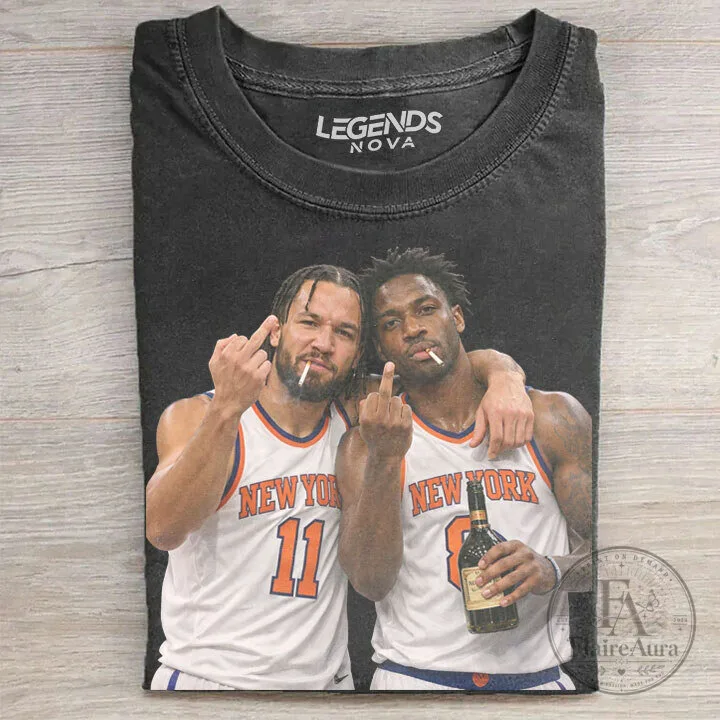 Jalen Brunson and OG Anunoby New York Basketball Team T-Shirt