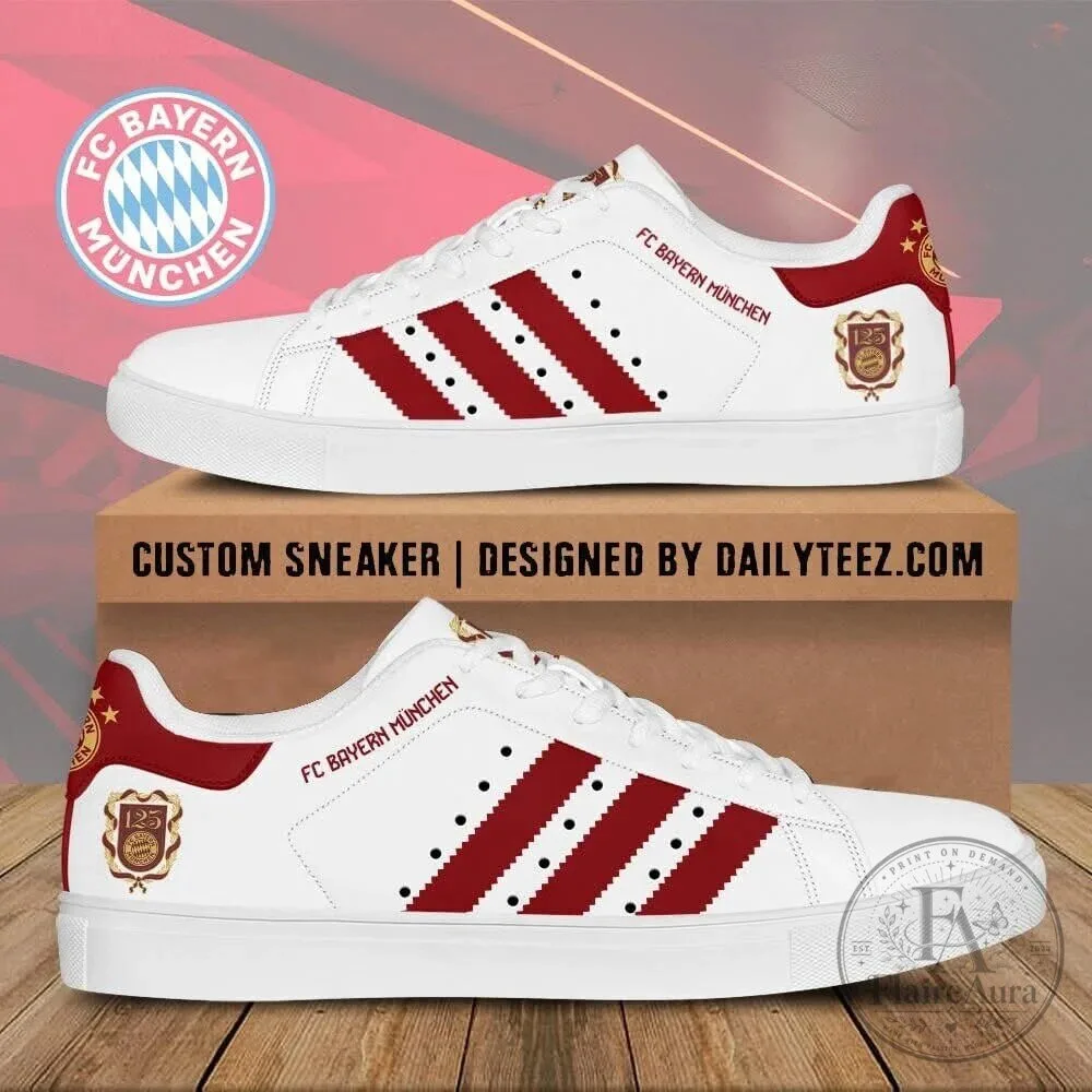 FC Bayern München Custom Stan Smith Shoes
