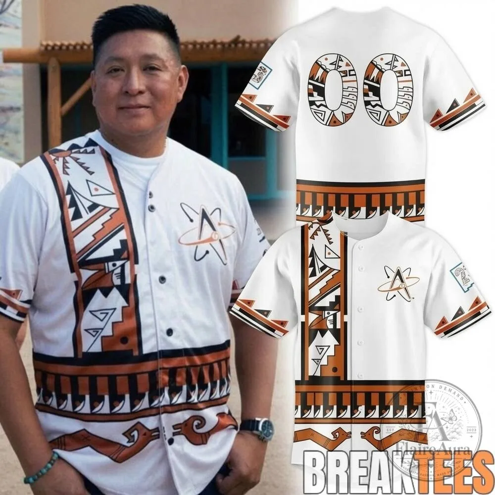 Baseball Jersey for Native American Heritage Night by Albuquerque Isotopes