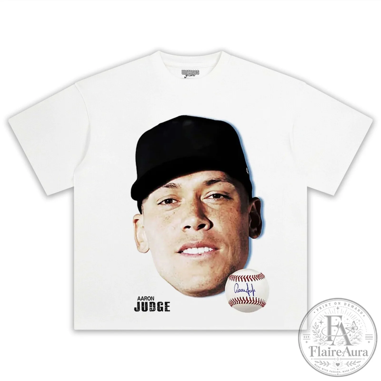 Aaron Judge 2025 Baseball Player Signature Black T-Shirt 10 Aaron Judge 2025 Baseball Player Signature Black T-Shirt