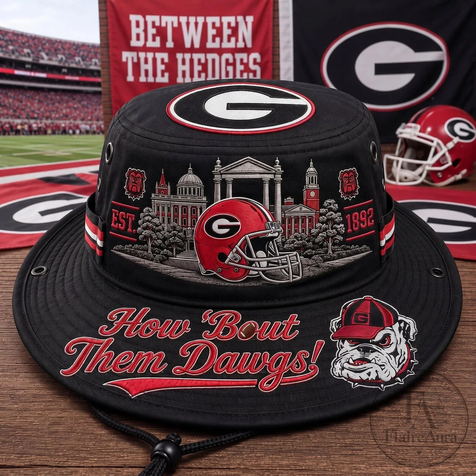 Georgia Bulldogs Football How Bout Them Dawgs Boonie Hat