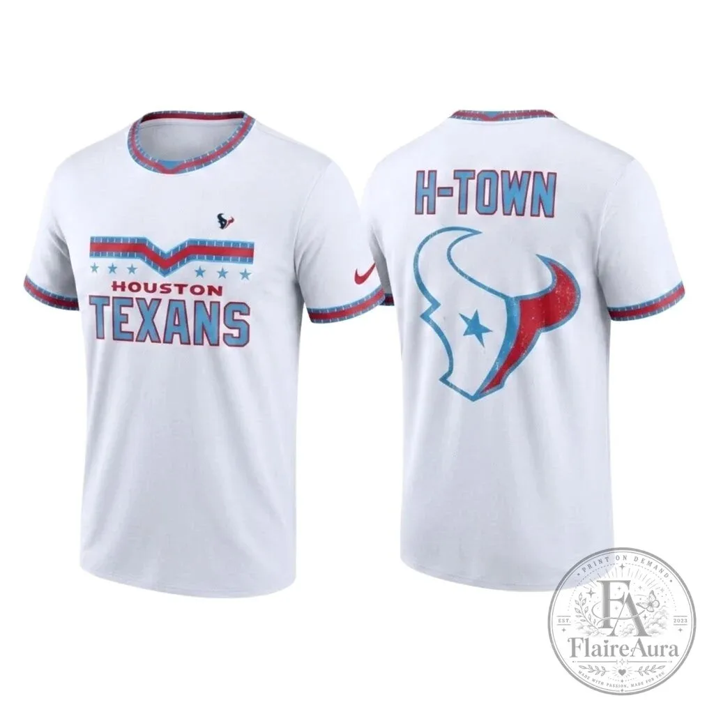 Houston Texans Football Team H-Town Rivalries Edition Fan Apparel T-Shirt 3 Houston Texans Football Team H-Town Rivalries Edition Fan Apparel T-Shirt