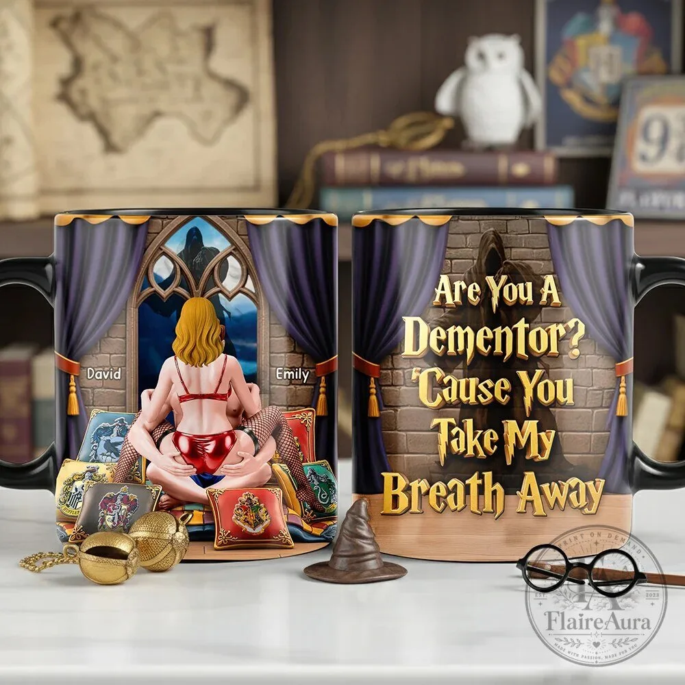Harry Potter Dementor Take My Breath Away Personalized Couple Mug