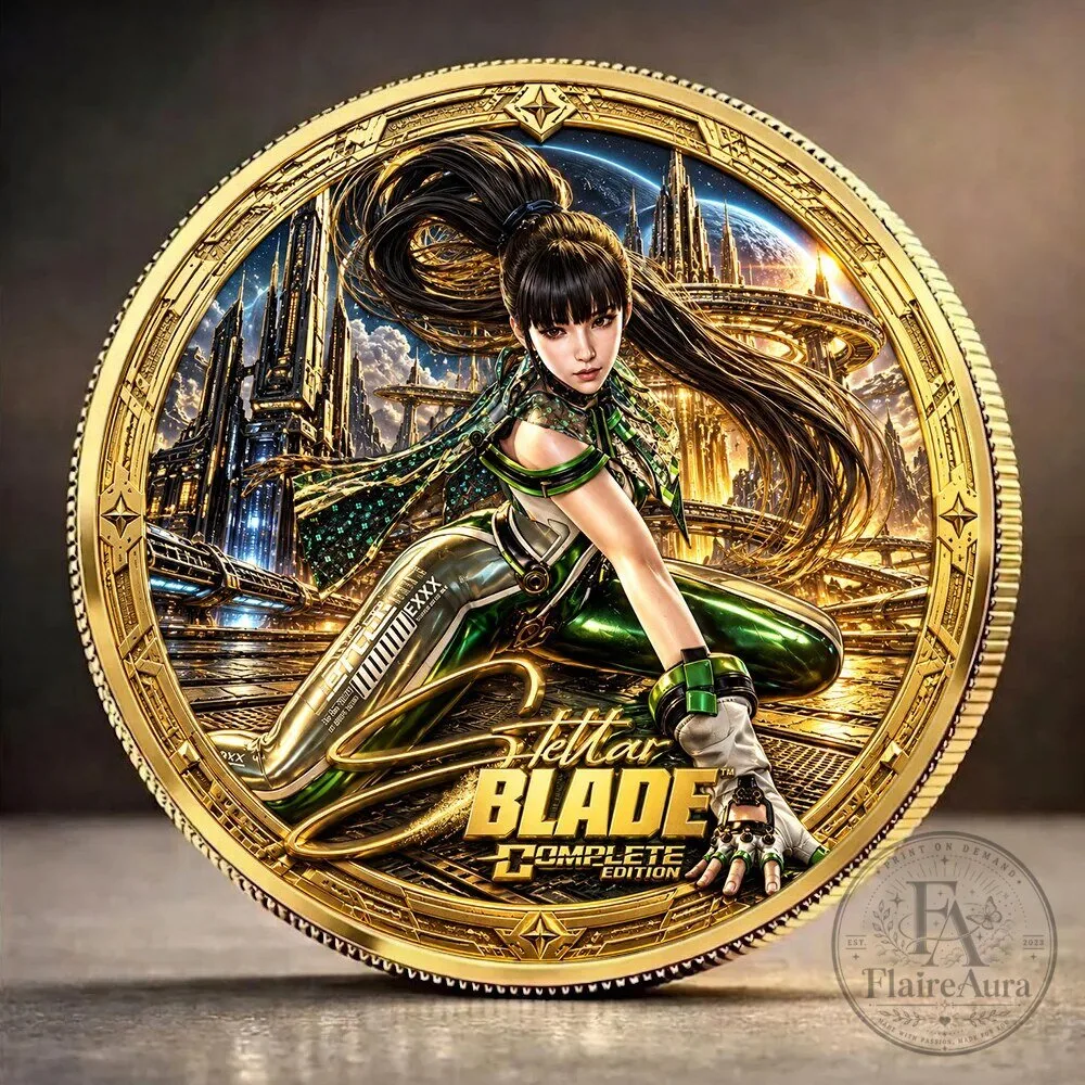 Stellar Blade Complete Edition Gaming Collectible Commemorative Coin