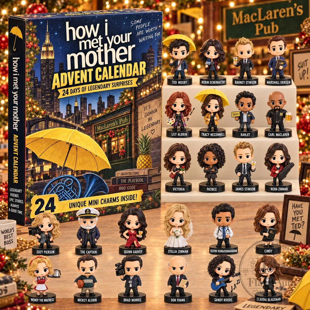 How I Met Your Mother Advent Calendar 24 Days of Legendary Surprises