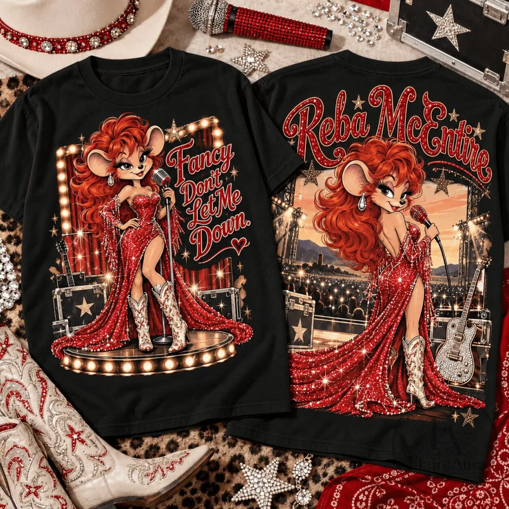Reba McEntire Fancy Don't Let Me Down Country Music T-Shirt