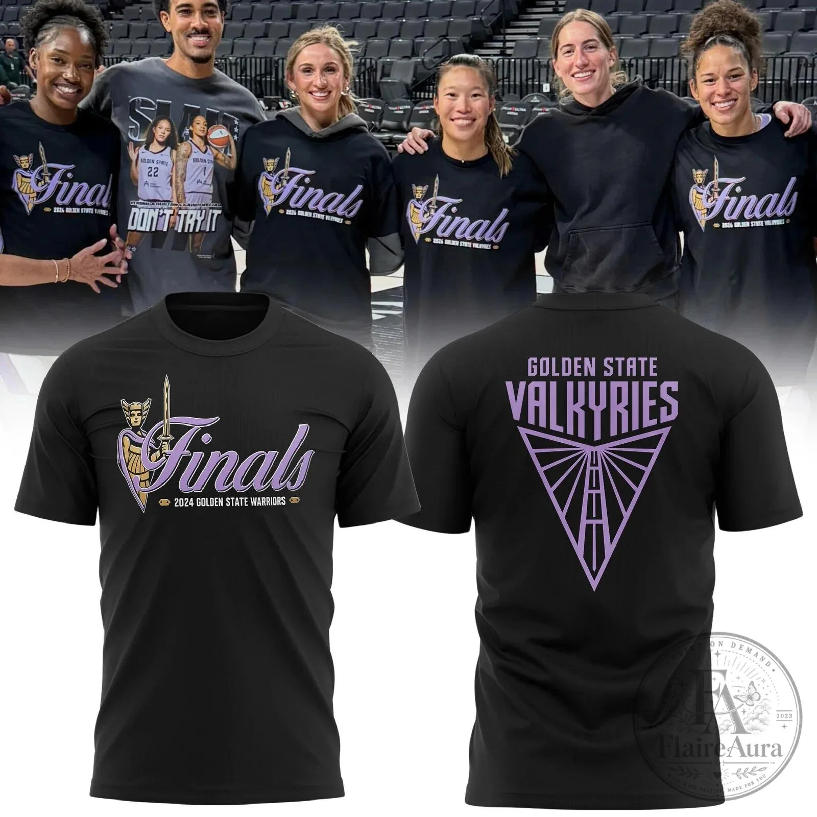 Golden State Valkyries 2024 WNBA Finals T-Shirt