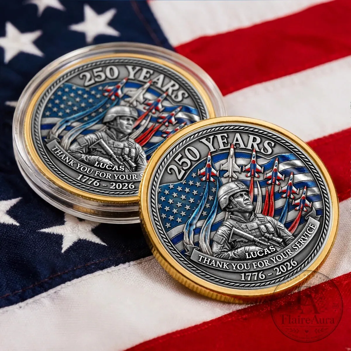 250 Years United States Army Thank You For Your Service Commemorative Coin 6 250 Years United States Army Thank You For Your Service Commemorative Coin