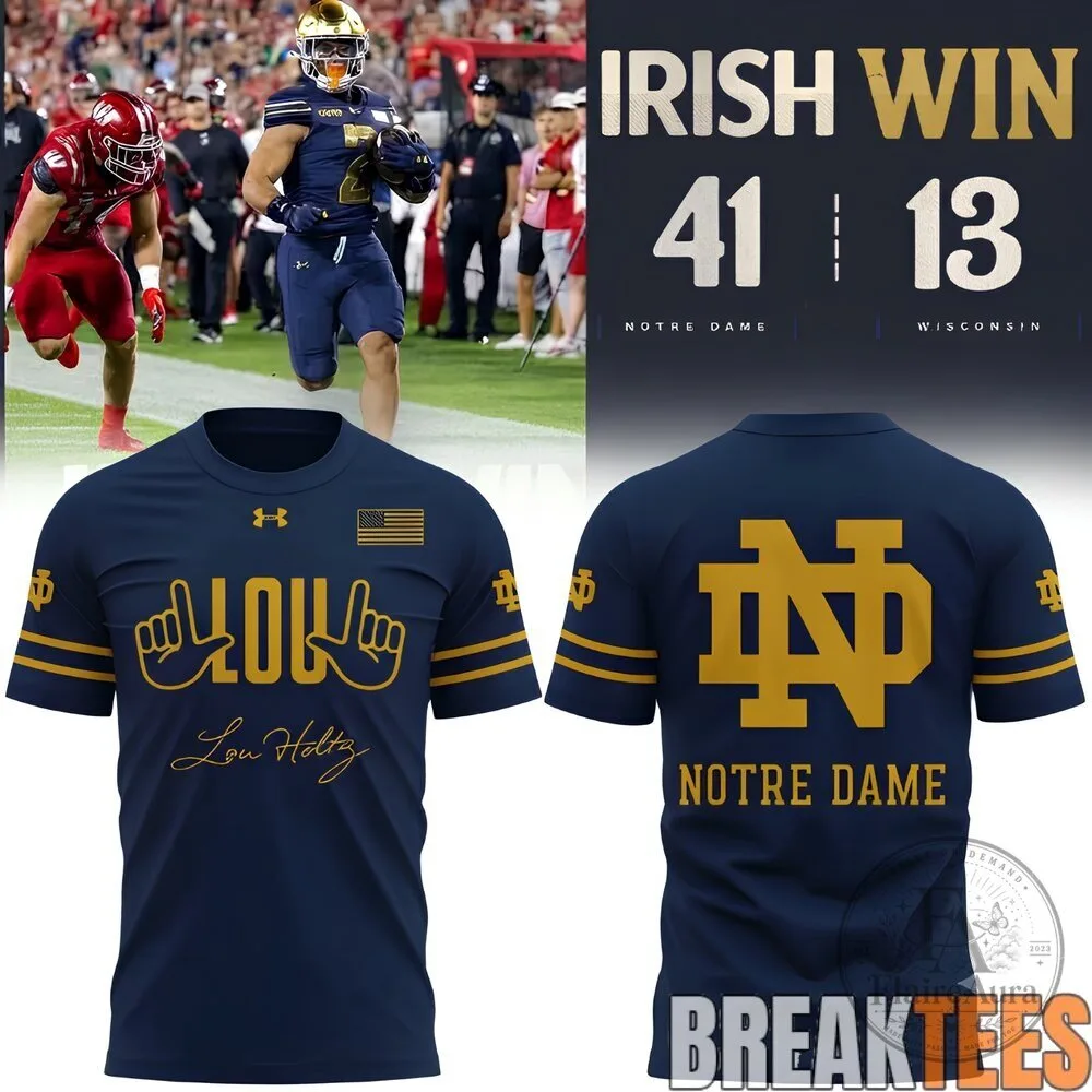 Leave No Doubt Football T-Shirt - Notre Dame Fighting Irish Shamrock Series 7 Leave No Doubt Football T-Shirt - Notre Dame Fighting Irish Shamrock Series