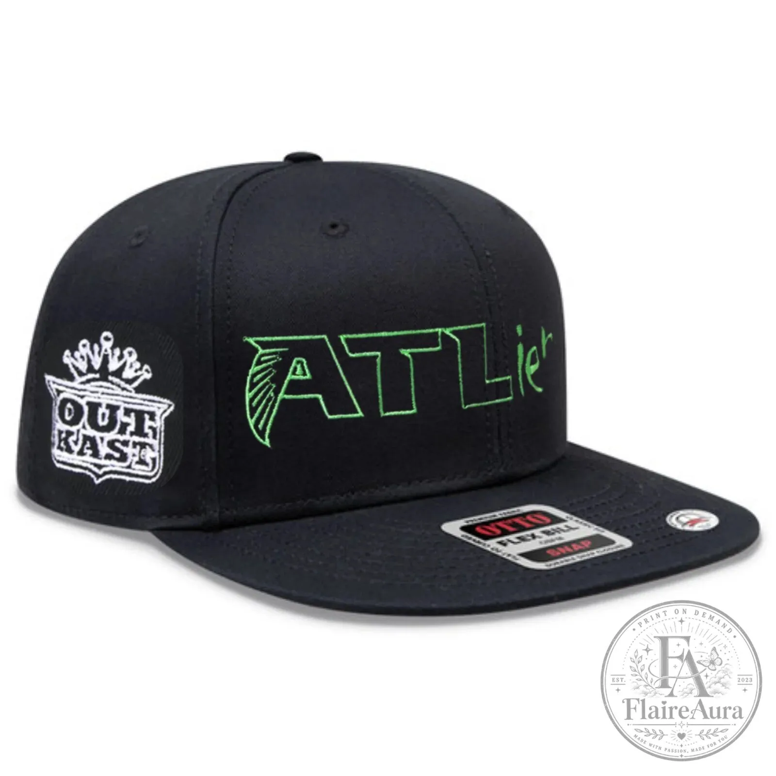 OutKast ATLiens 30th Anniversary Embroidered Snapback Cap Hat