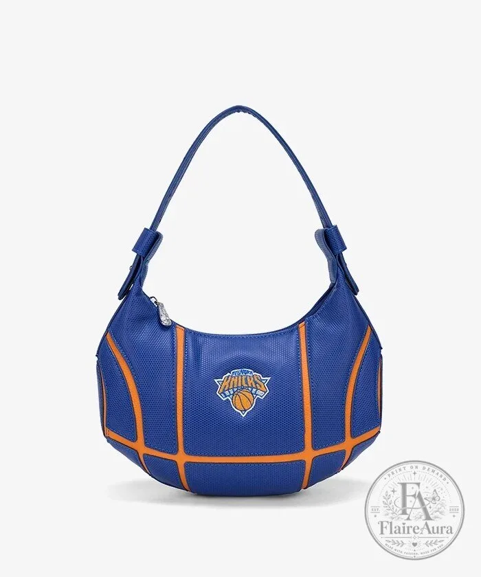 New York Knicks Basketball Hobo Shoulder Bag for Women