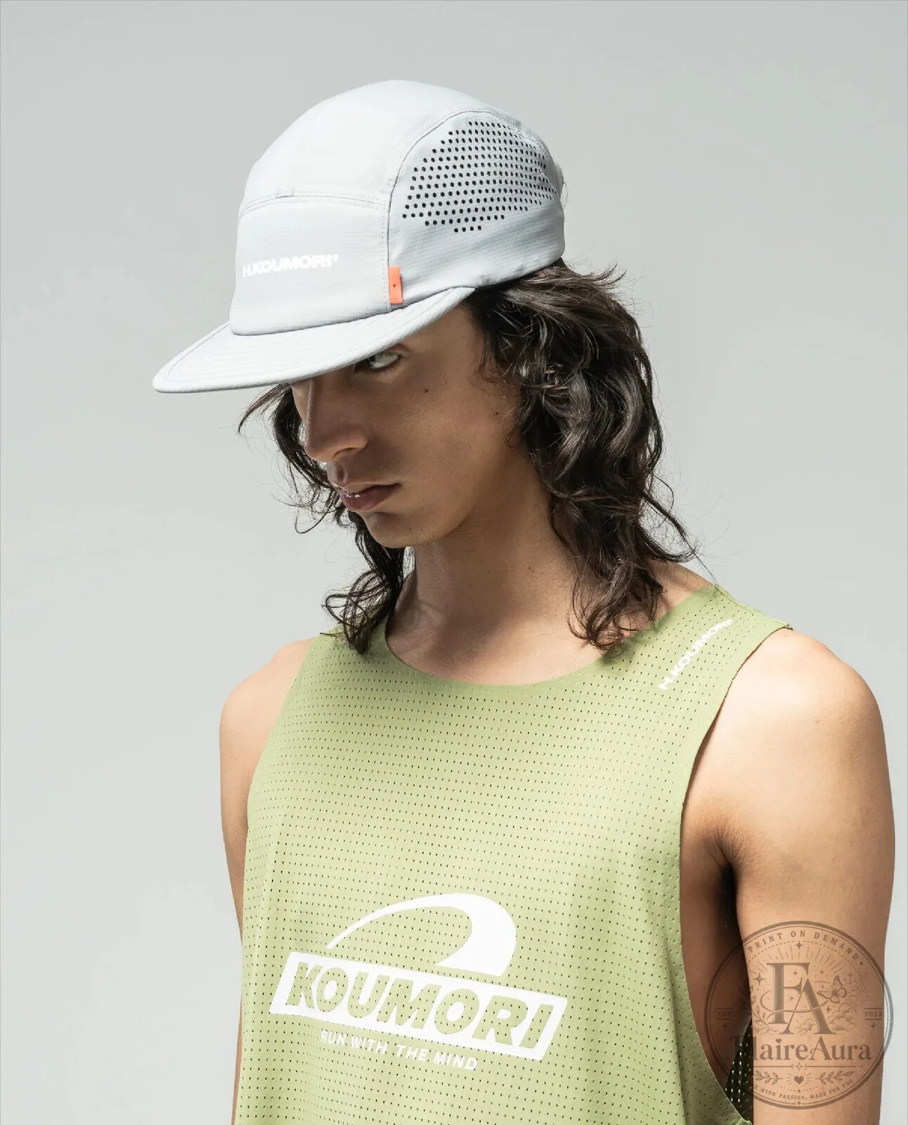 H.Koumori Laser Cut Running Cap Hat for Men and Women 11 H.Koumori Laser Cut Running Cap Hat for Men and Women