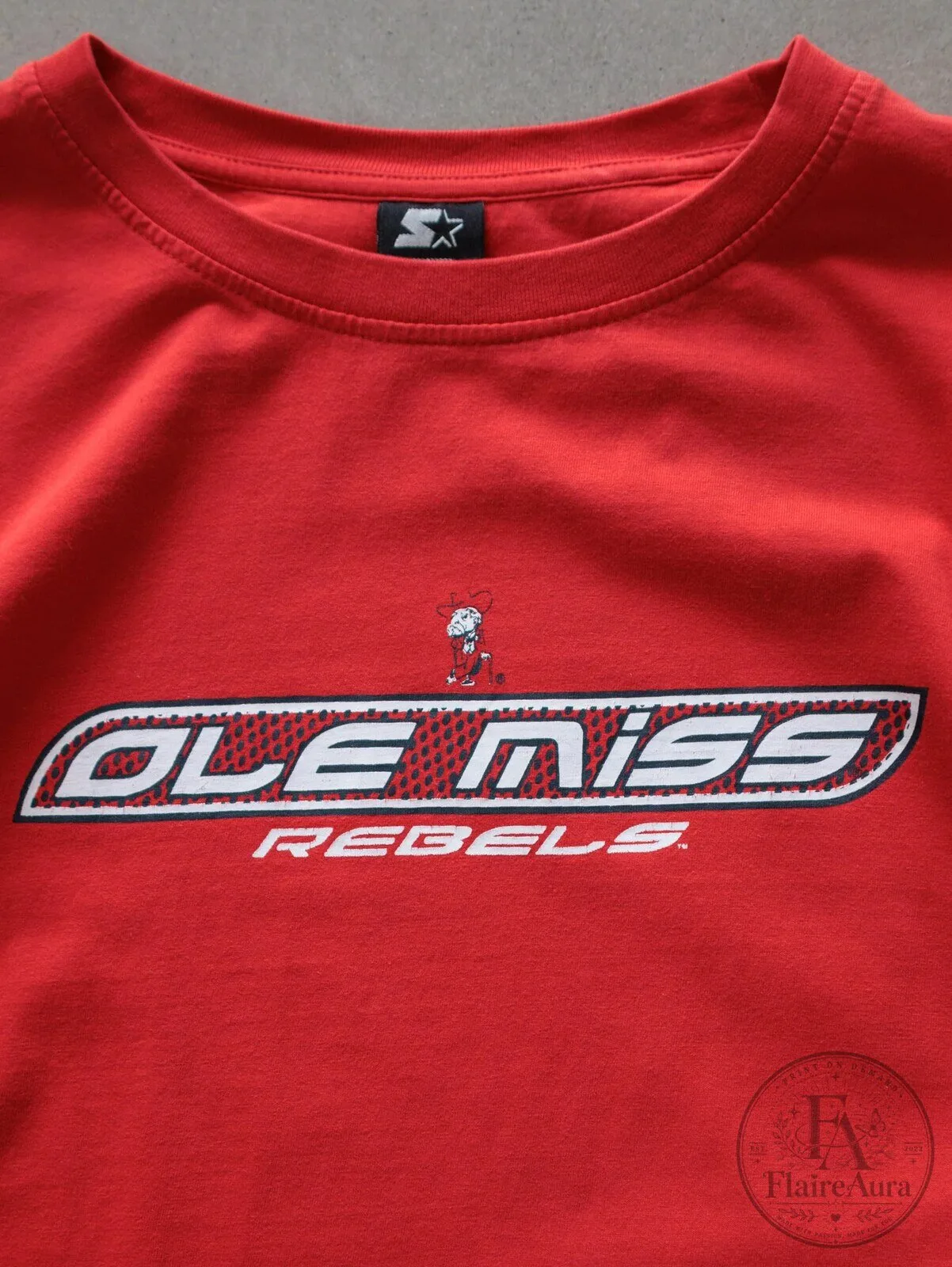 Ole Miss Rebels Starter Vintage Red Long Sleeve T-Shirt 5 Ole Miss Rebels Starter Vintage Red Long Sleeve T-Shirt